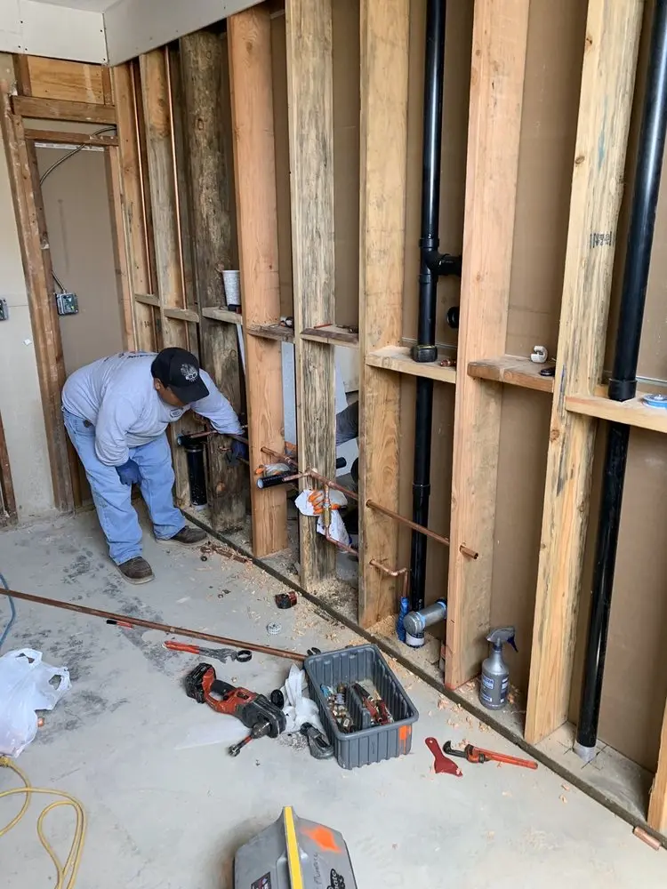 Commercial rough-in plumbing for Trenchless Sewer Repair in Harbor City